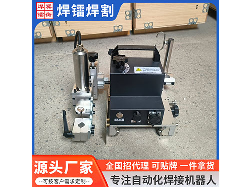 Rg-Ⅲ-Q1-J-B型柔軌式小壁虎焊接機(jī)器人爬行管道焊接設(shè)備節(jié)省人工